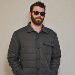 DC puffy jacket hoodless
